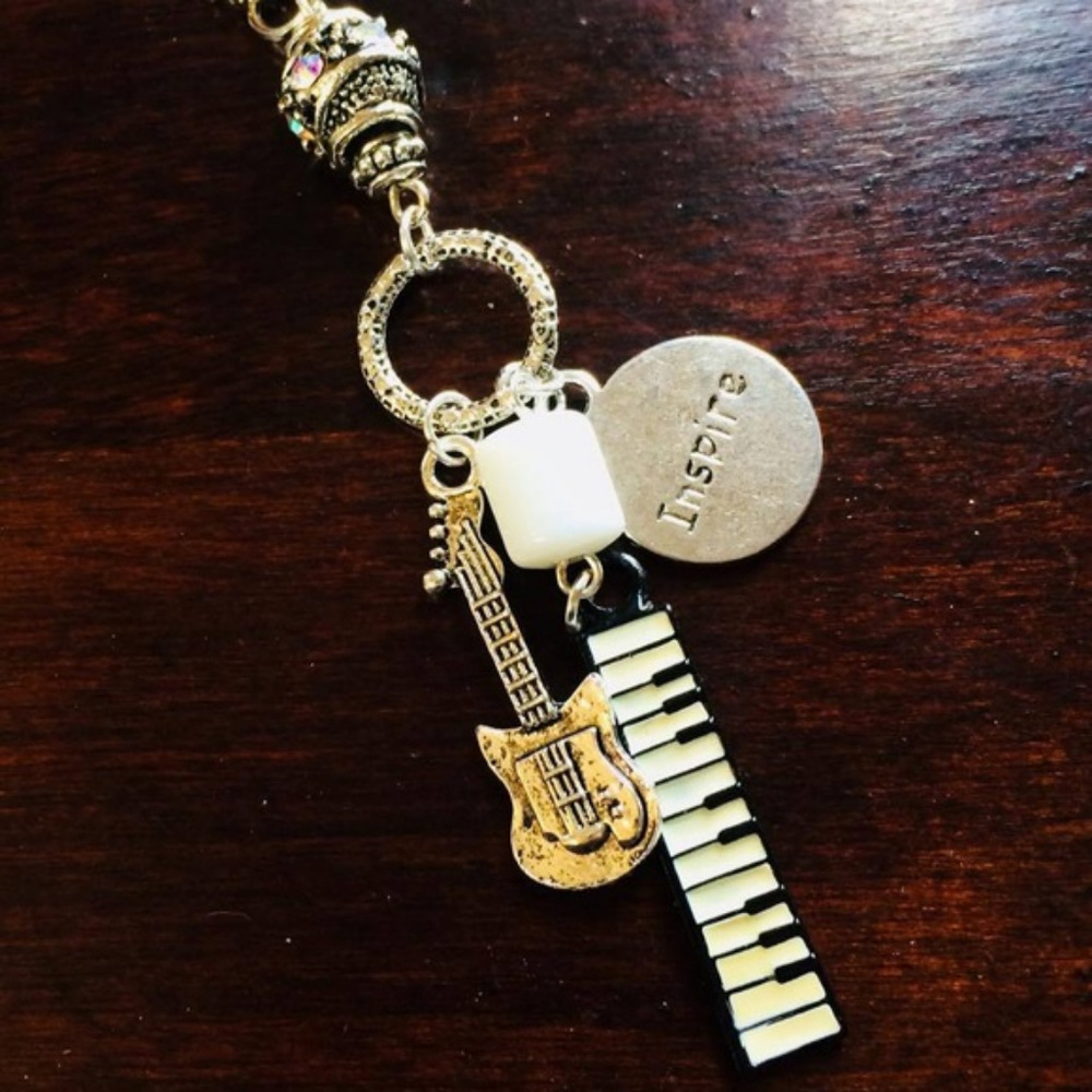 Music Sweater Statement necklace